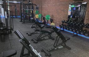 The free weights at our Milton Keynes gym